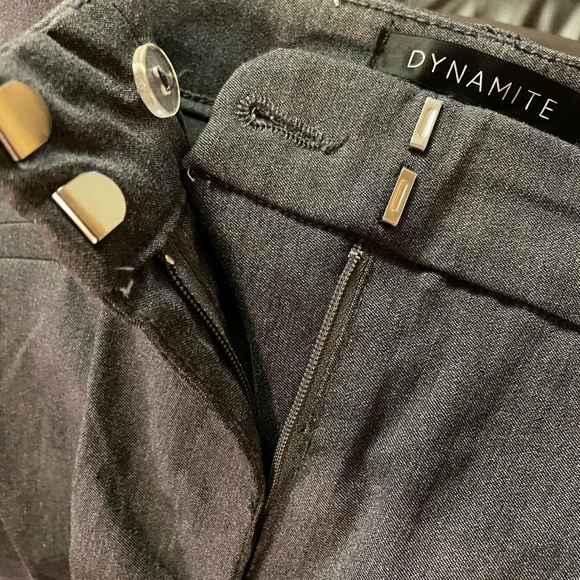Grey dynamite dress pants - Picture 3 of 4
